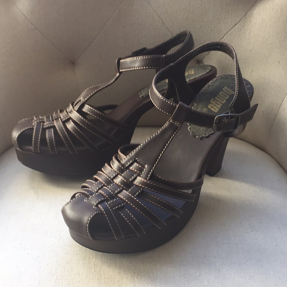 Bongo Pumps Heel Sandal Sz 8
